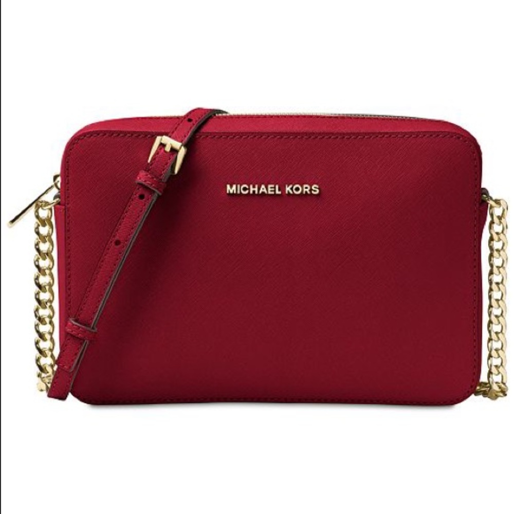 Michael Kors red crossbody New